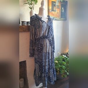 Women's Long-Sleeve Summer Dress